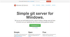 Desktop Screenshot of bonobogitserver.com