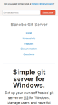 Mobile Screenshot of bonobogitserver.com